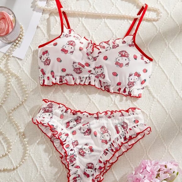 SWEET BRA PANTY SLEEP SET - Picture 2 of 3